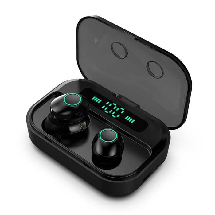 Écouteurs Bluetooth 5.4 Avec Réduction De Bruit - IPX7 étanches, Son Stéréo HiFi, Autonomie 6-7h, Boîtier Charge Rapide - 2