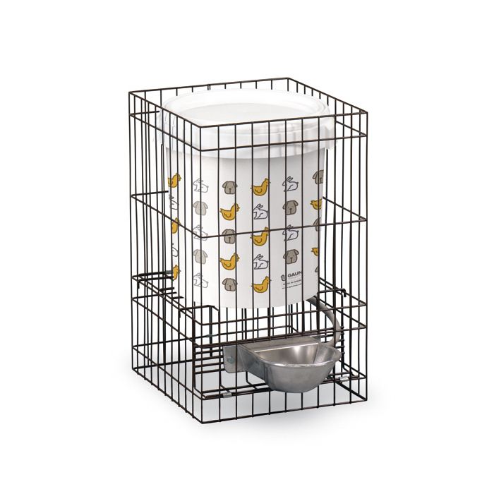 Comparer les prix de Abreuvoir Aluminium avec protecteur pour Chiens 32L - Gaun Gris
