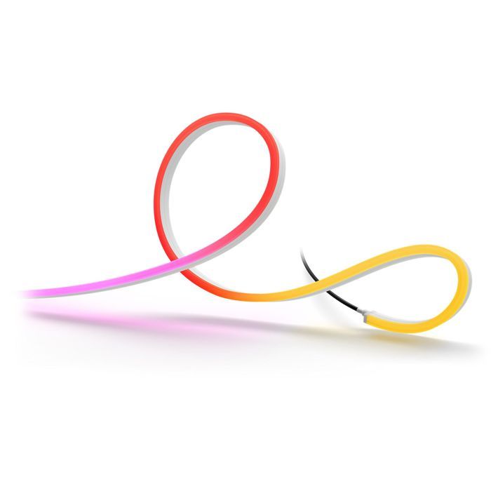 Ruban LED - PHILIPS HUE - Neon extérieur - 10 mètres - 1100 lm - Ambiance -  Aujustable - Résistant - Base tension