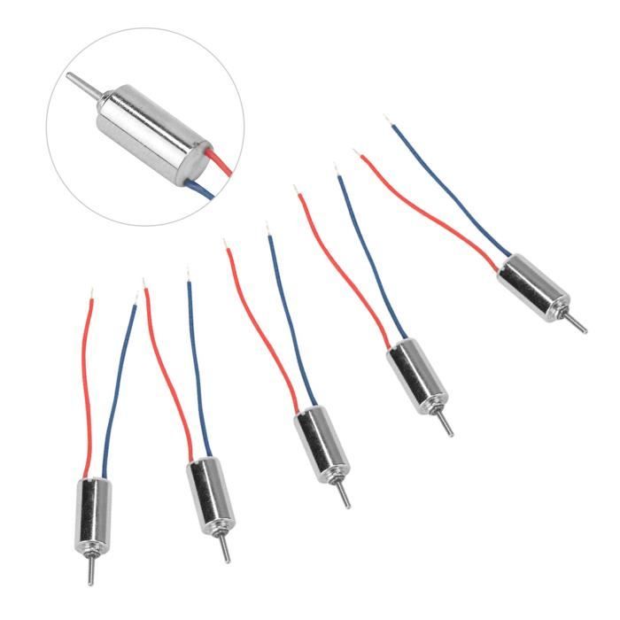 5pcs DC 4.5V 32250RPM Micro Coreless Motor Model Motor Micro Motor Low Noise DC Hobby Motor for Model Toy Model Aircraft