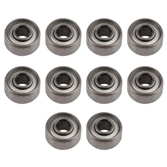 Lot 10 Roulements à Billes Miniatures 693ZZ 3x8x4 Mm - Acier Double Blindage Pour Imprimante 3D, Drone, Modélisme