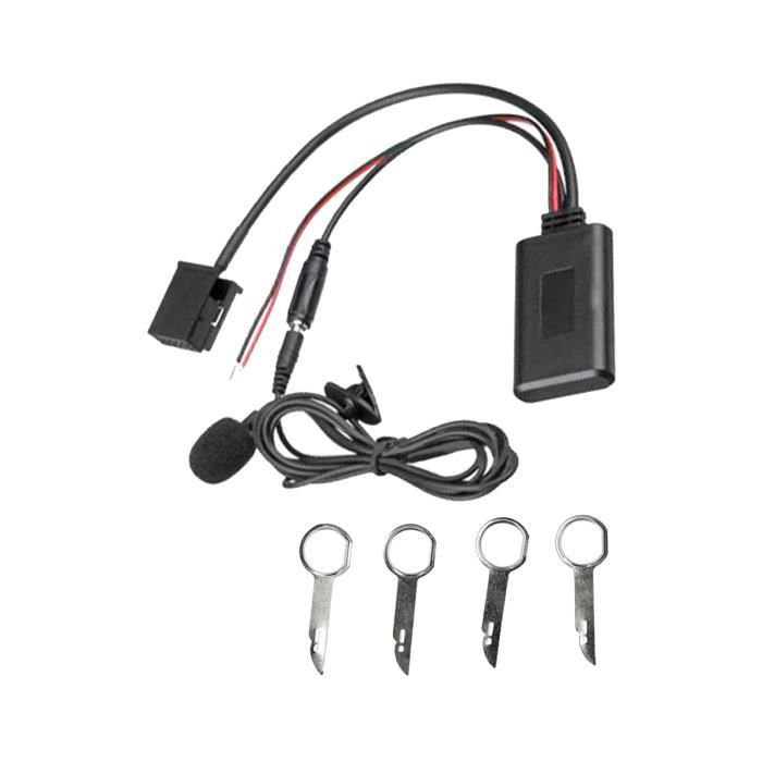 Câble Aux Adaptateur Bluetooth pour Ford 6000CD USB 5.0 Lecteur de