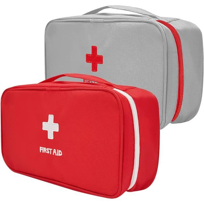 Trousse portable de premiers secours vide, pour la maison : :  Sports et Loisirs