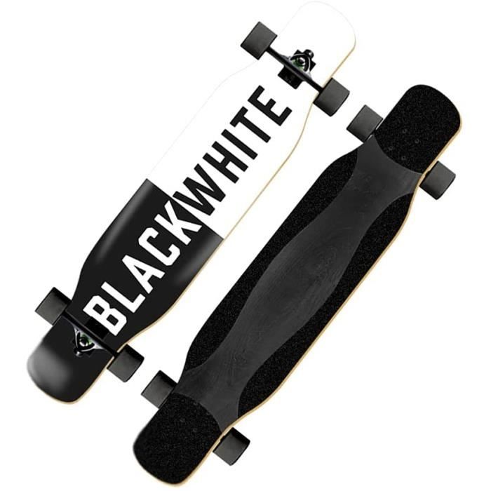 MASME Skateboarde pour Downhill Dance Surfskate, Skate Board Débutant