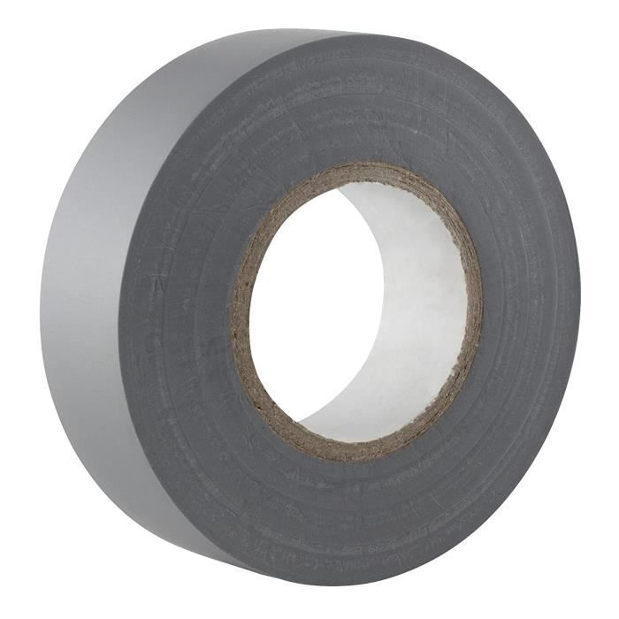 Ruban Adhésif Isolant électrique HPX 52000 IG1910 - Gris, 19mm X 10m, Pour Moto Et électricité