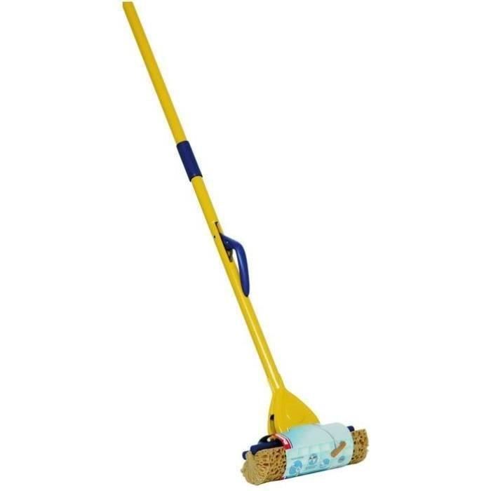 Balai en métal avec éponge + manche