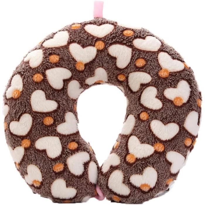 Oreiller De Voyage Rikyo 3 En 1 – Couverture Et Chauffe-mains – Peluche Pastèque – 40 X 33 Cm