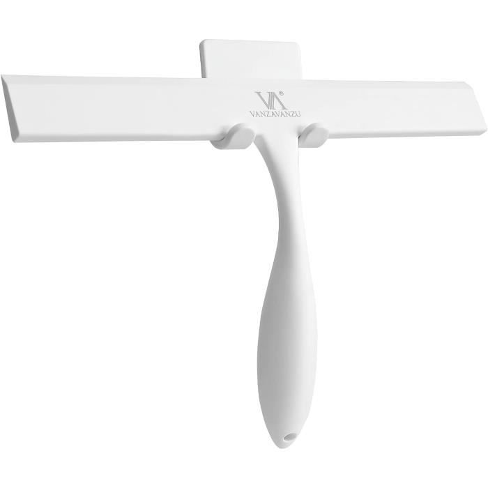 Raclette De Douche, Raclette De Fenêtre, Essuie-glace De Douche En Essuie Glace De Douche En Acier Inoxydable Avec Crochet Daspiration Puissant 92275135