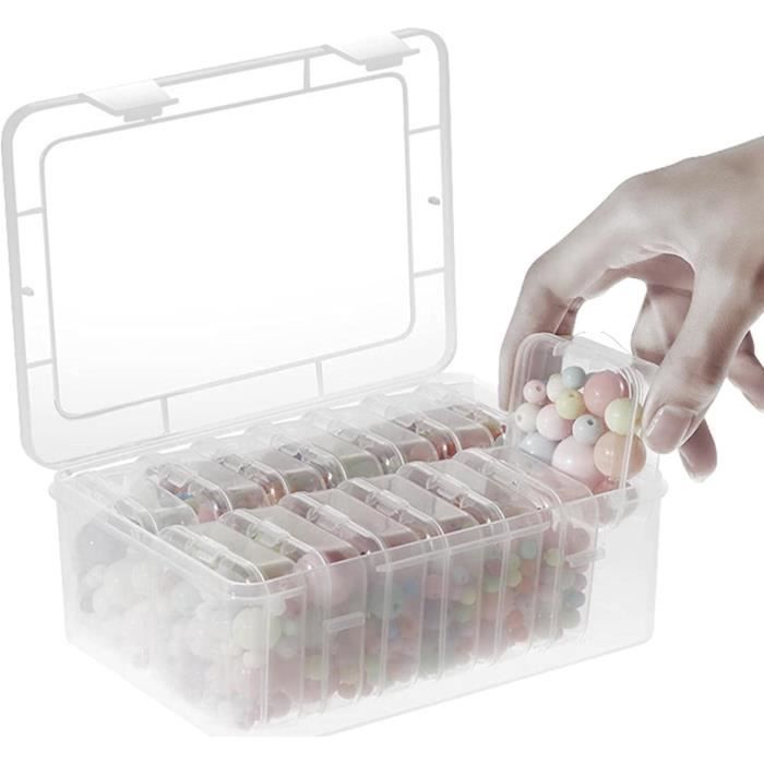 Petit Organisateur De Perles 60 Pièces Petite Boite Rangement Perle