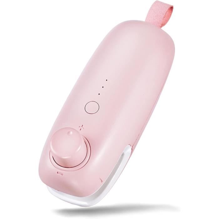 Machine à Sceller Et Couper Les Sacs 2en1 - Rechargeable USB, Aimantée, Pour Conservation Aliments