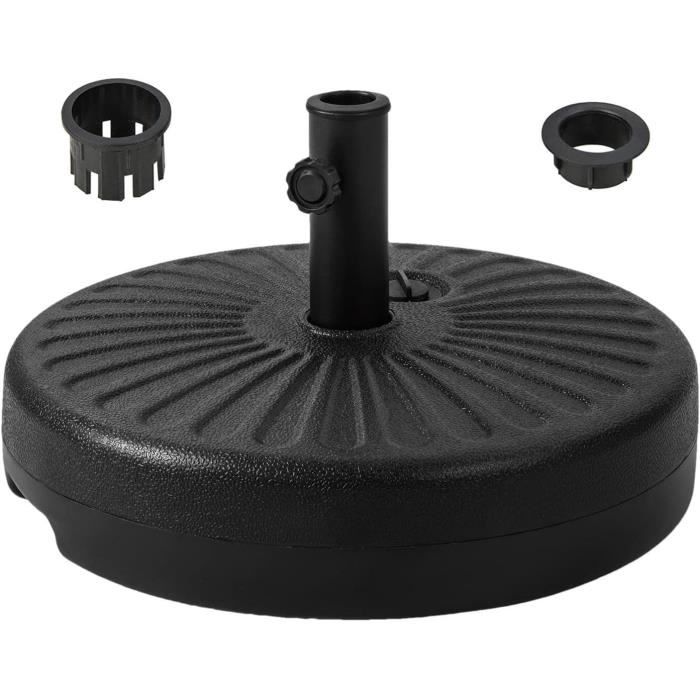 Base pour parapluie IPAE Progarden 20 L Noir polypropylène (58 X 15 cm)