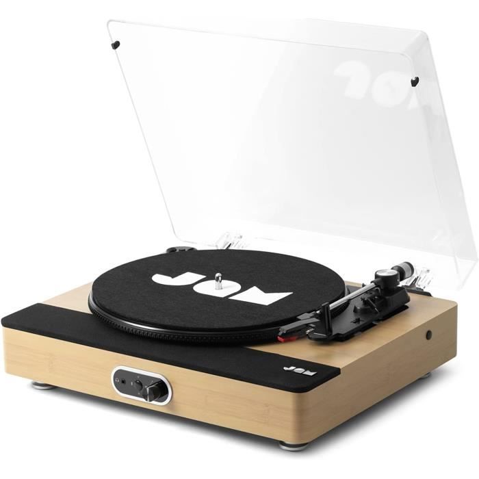 Platine Vinyle Stéréo 3 Vitesses 33/45/78t Avec Bluetooth - Mt201ww