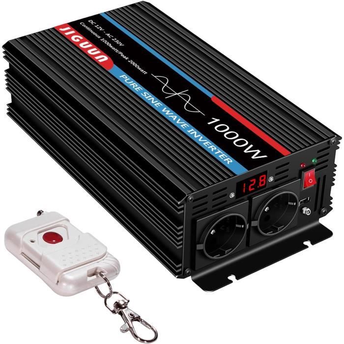 Convertisseur Pur Sinus Onduleur - Convertisseur 12v-24v DC à 220v AC