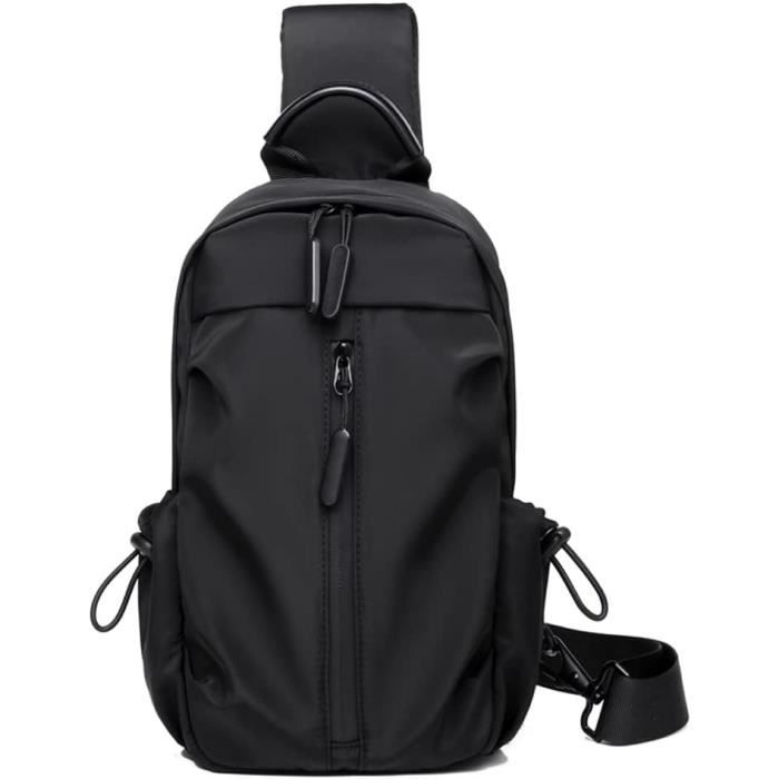 Sac à Dos Léger Weilexing Pour Femme - Noir - Anti-vol - Sac Bandoulière Voyage