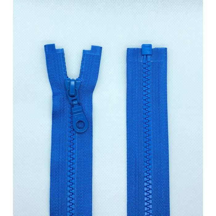 Li Fermeture Éclair Ykk En Plastique Dents N° 5 Taille Moyenne Divisible (201 Bleu Lac