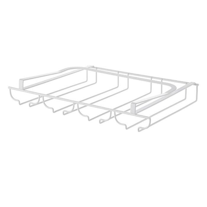 Support à Verres à Pied Au Plafond, Porte-Verre à Vin En Fer Rustique, Support à Verre à Vin Noir Suspendu, Support De Rangement Pour Verre à Vin