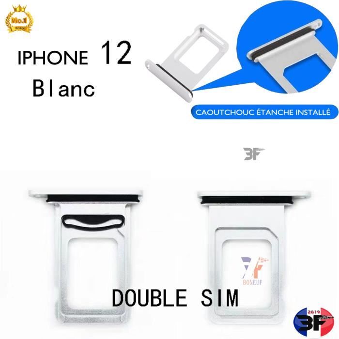 Double SIM Plateau porte-carte SIM Apple iPhone 11 Or