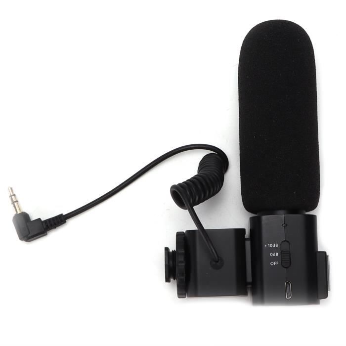 Microphone Canon RØDE NTG3 - Supercardioïde Pour Tournage Pro Et Voice-Over