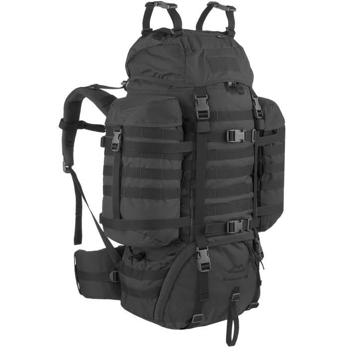 Wisport Raccoon 85L Sac à Dos Noir