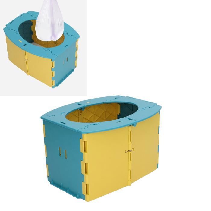 Pot D'Apprentissage Urinoir Fusée Pour Garçon - Design Cartoon Bleu, Ajustable, Facile à Nettoyer
