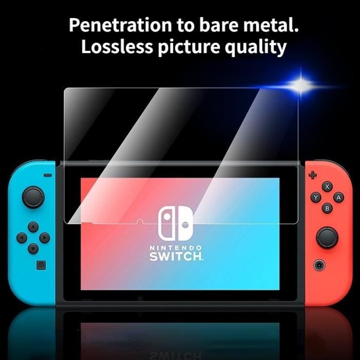 Pack-3 Protection Ecran Pour Nintendo Switch Lite Verre Trempé Vitre  Incassable