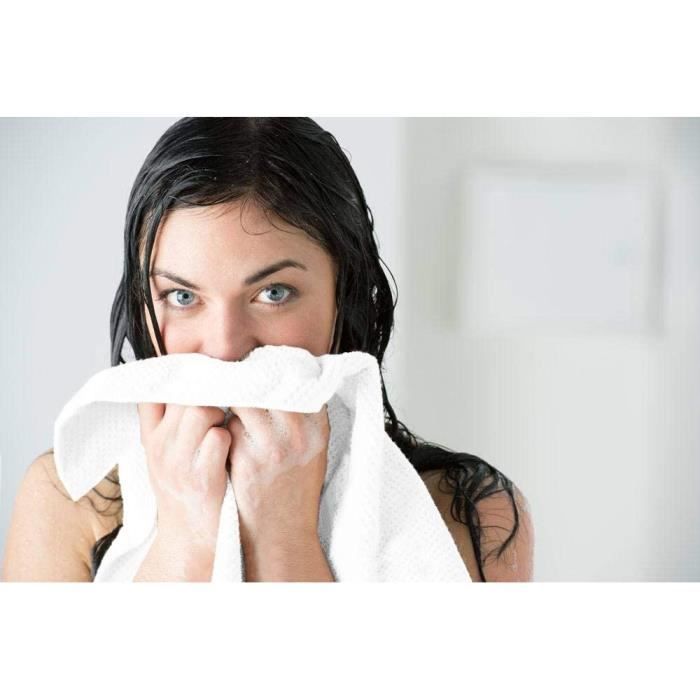 Lingette démaquillante lavable pour le visage ultra-douce serviette  démaquillante lavable réutilisable 33cm x 33cm 12-pack blanc - Cdiscount  Maison
