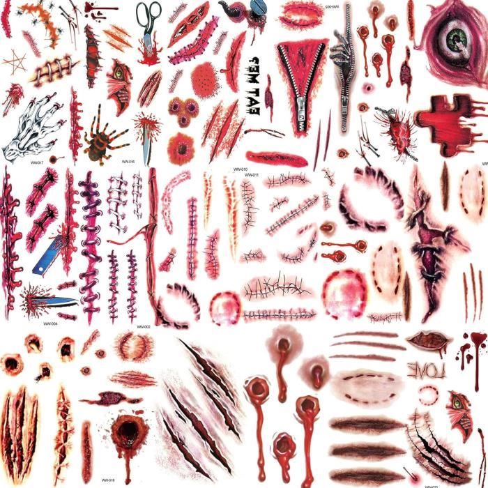 cicatrice halloween cicatrice halloween