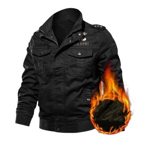 Blouson Moto Homme Simili Cuir - Style Vintage, Doublure Sherpa, Parfait Mi-saison - 2