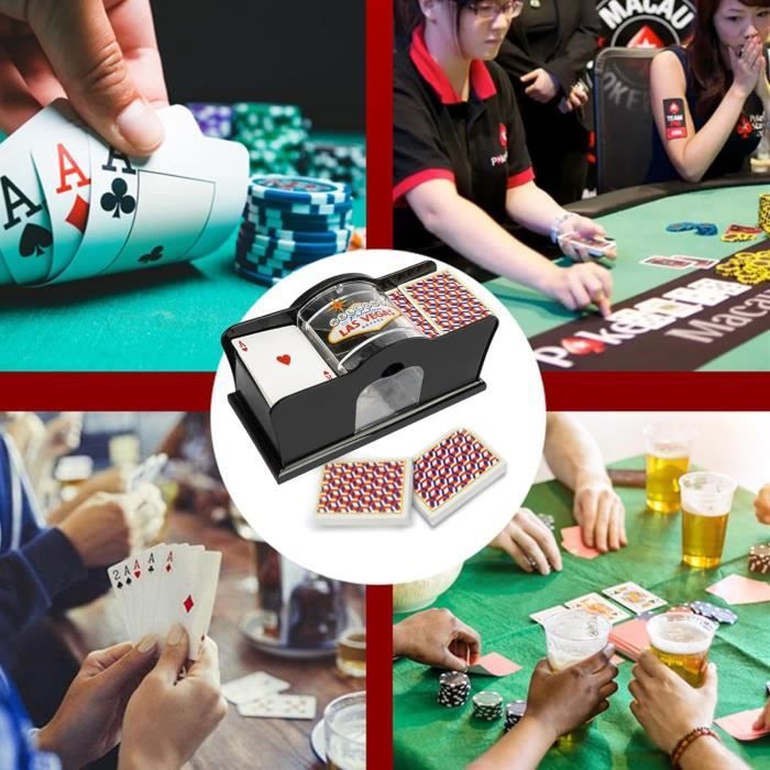 Mélangeur électrique de cartes de poker - Test et Avis