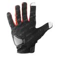 Gants de de protection de moto cyclisme de course racing doigt complet - rouge M-HEN-3