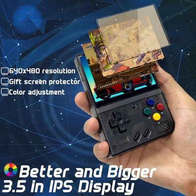 Newest MIYOO Mini Plus Portable Retro Handheld Game Player IPS Screen Classic Video Game Console Linux System 64g 128g Kids Gift Newest MIYOO Mini Plus Portable Retro Handheld Game Player IPS Screen Classic Video Game Console Linux System 64g 128g Kids Gift