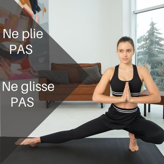 Fitness Pilates Randonnée – Confortable VeoFit Legging de Sport Femme avec Jupe – Pantalon de Yoga Respirant avec Collant Opaque Taille Haute et Poche – Design Français Course à Pied