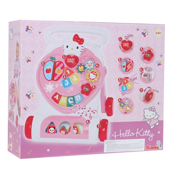 Hello kitty trotteur skylab rose hot sale