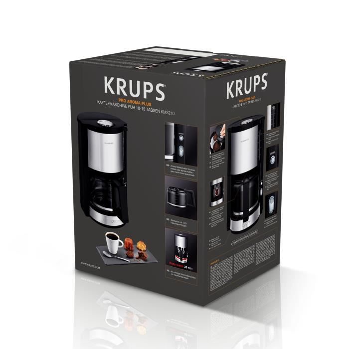 Krups ProAroma Machine à café filtre 1,25 L F 309 08 PROAROMA pas cher