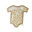 Cadre En Forme De Body Bébé Rose - 24 Pièces, 25x24.4 Cm - Pour Baby Shower, Naissance, Messages De Félicitations - 1