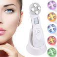Dispositif de beauté ultrasonique,5in1 dispositif multifonctionnel de beauté faciale, 6 modes Appareil de massage de mésothérapie-0