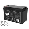 Batterie gel rechargeable 12V 100Ah sans entretien et sans fuite LX121000CSQRT-0