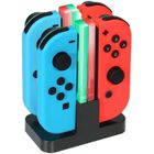SNAKIOX Chargeur - Nintendo - Switch - Noir - USB - Charge deux manettes simultanément