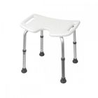 MOBICLINIC SPANISH LEADING COMPANY SINCE 1985 Tabouret de Douche Mobiclinic Bahia Tabouret Salle de Bain Siège de Douche Forme U Réglable en Hauteur Pieds antidérapants