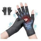 BRAND Gants Chaleur et compression pour soulager la douleur de l'arthrite rhumatoïde et de l'arthrose - Hommes & femmes L code (20-24cm)