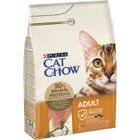 PURINA CAT CHOW Croquettes - Avec NaturiumTM - Riche en canard - Pour chat adulte - 3 kg