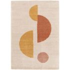 DECOWEB Tapis de salon à motif organique - Sully - Écru - 200 x 290 cm