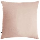 Taie d'oreiller - INTEX DECO - 60 x 60 cm - Double gaze de coton - Rose guimauve - Lavable