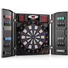 Jeu de fléchettes électronique - OneConcept Masterdarter - 38 jeux - 211 variantes - Noir