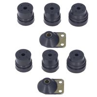 Fdit pièces de tronçonneuse Ensemble de supports de tampon compatibles pour montage sur tronçonneuse pour remplacement STIHL 028