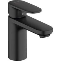 Mitigeur de lavabo HANSGROHE - Vernis Blend 100 Coolstart noir mat - Bec fixe - Débit limité à 5 l/min