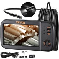 Caméra Endoscope Inspection automobile - VEVOR - Endoscopique Triple Lentille IP67 Écran 4,5"