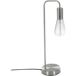 LAMPE A POSER Lampe métal Keli - ATMOSPHERA - Argent - Gris - 1 ampoule - Adulte - Contemporain - Design - Métal - Liseuse