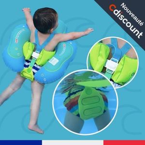 BOUÉE - BRASSARD Bouée pour Enfant de 2 à 6 ans avec Maintien Entrejambe pour Apprentissage de la Natation Taille 3 (de 14 à 19 kg)