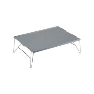 TABLE DE CAMPING Table grise - Table de Camping Pliante, Portable, 
